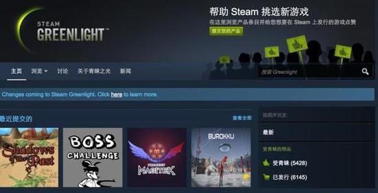 目前青睐之光还在，但是将会在接下来的几个月里被 Steam Direct 取代。
