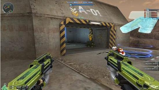 然后引怪队友负责攻击怪，就可以看见怪屁颠屁颠就来了。