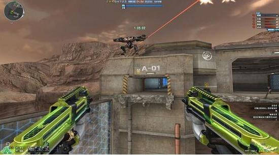 可以看到基本无需移动这关轻松就过去了！