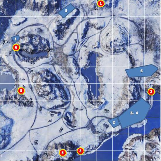 《坦克世界》地图火炮点位分享