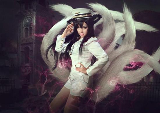 身姿妖娆魅惑 《英雄联盟》九尾妖狐阿狸cos赏