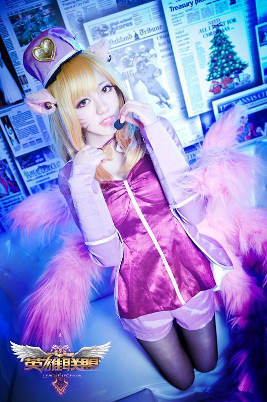身姿妖娆魅惑 《英雄联盟》九尾妖狐阿狸cos赏