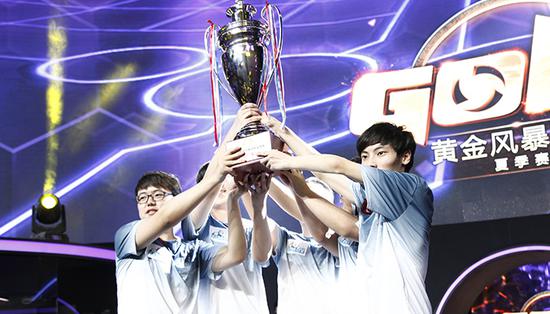 Zero夺得2016黄金风暴联赛夏季赛冠军