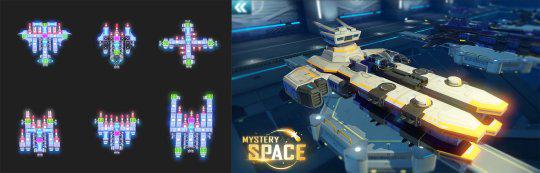 入孵炫踪前后战机模型对比图