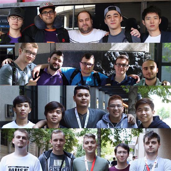 DC、Liquid、Execration、HellRaisers