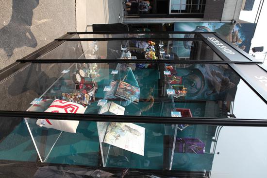 TI现场的DOTA2周边文化主题展