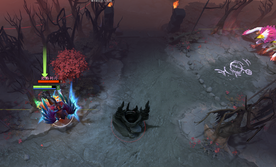 夜魇的劣势路圣坛转移到了烈士路野区中心