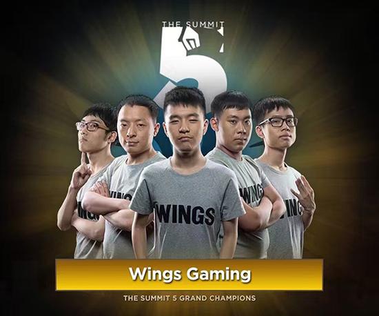 dota2完美盛典将为wings颁发ti6冠军戒指