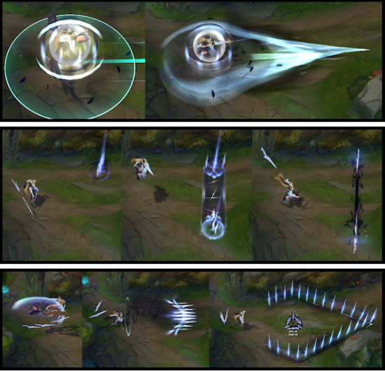 虽然特效没有玉剑传说那么明显，但是也是非常贴合主题！