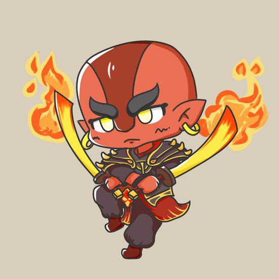 dota2游戏2020年原创手绘头像第一弹