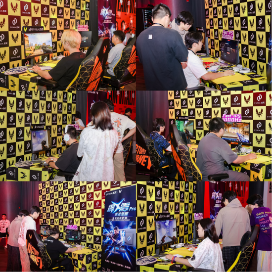 现场粉丝驻足体验25M4P5200T