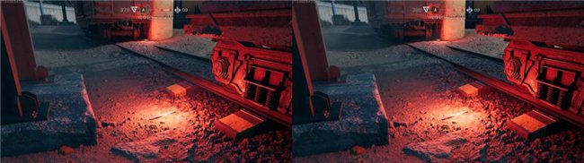 光线追踪 OFF/光线追踪 ON