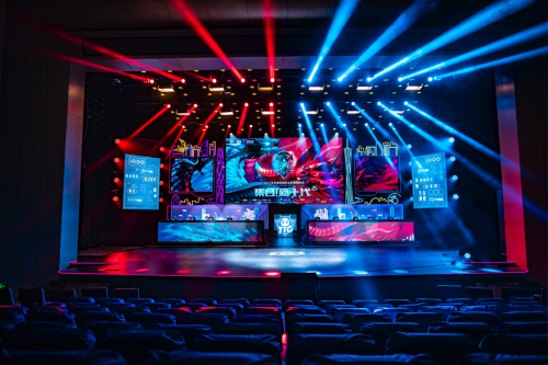 2021年王者荣耀职业联赛（KPL）春季赛广州主场舞美效果图