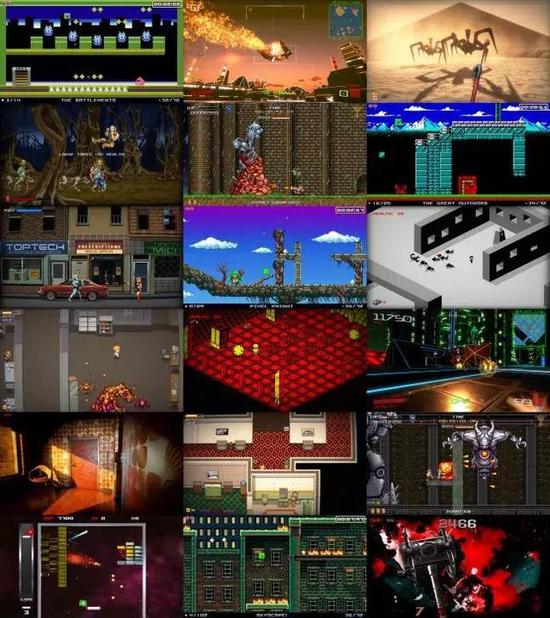 已发行游戏（部分）截图