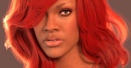 日本3d角色艺术家作品 美女形象逼真足以以假乱真