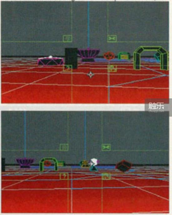 游戏中的虚拟电子空间，可以通过黑客技能进入