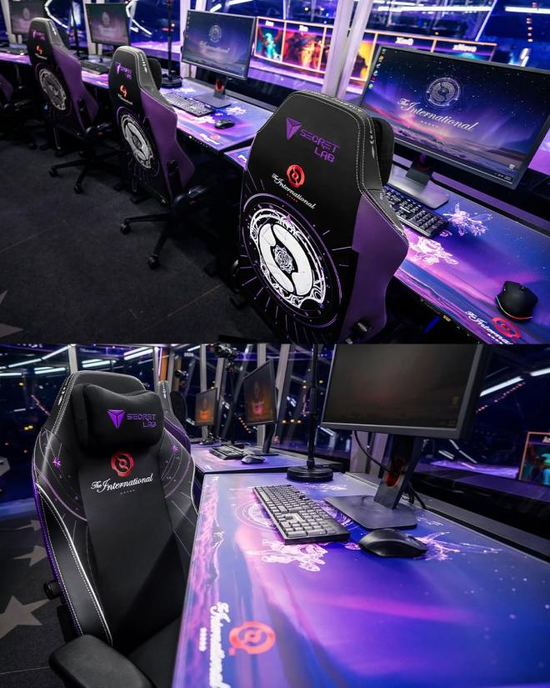 往届 Dota 2 国际邀请赛（TI）主舞台现场