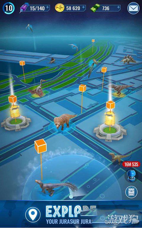 以 nbc 环球(nbcuniversal)和 ludia 发行的《侏罗纪世界:生存》