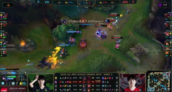 Yagao不死妖姬斩杀C位终结比赛,JDG让一追二战胜VG 电子竞技 第2张-新Bodog博狗 Yagao不死妖姬斩杀C位终结比赛,JDG让一追二战胜VG