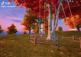 都在玩的浪漫秋千&nbsp;图源:@肆块伍