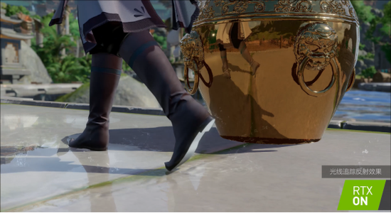 《剑网3》光线追踪发射效果