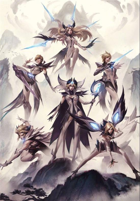 Ning 卡蜜尔这款皮肤为卡蜜尔改成了利落的短发，看久了真的和Ning有一点像呢~