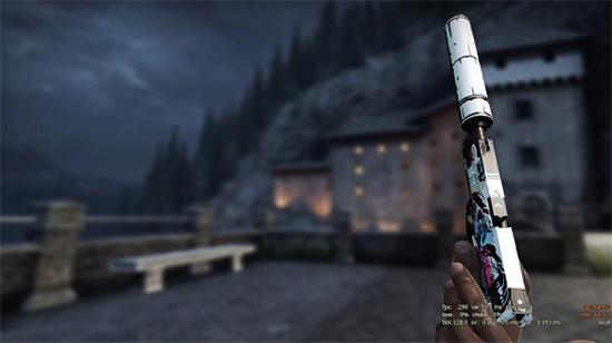 追求磨损的玩家会比较在乎枪顶，瞄具等细节