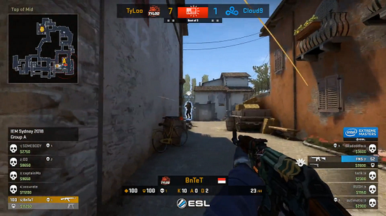 Major冠军也要哭着说：BnTeT牛逼