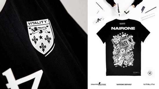 Vitality联动法国艺术家推出限量T恤队服