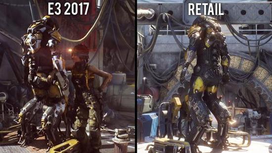 机甲细节总体差不多