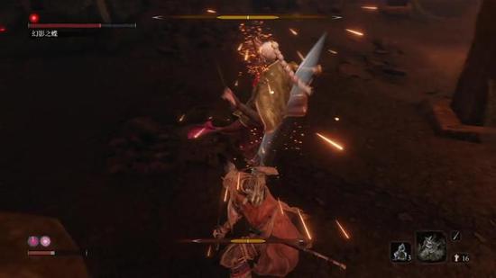 拼刀火星四溅，戏称“打铁”