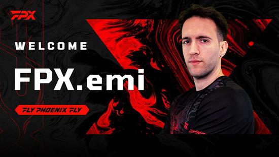 阵容补全FunPlusPhoenix官宣签约emi