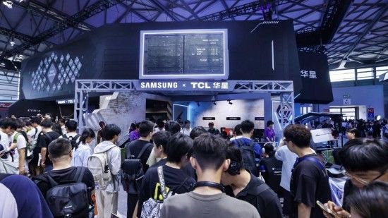 三星×TCL华星联合展区