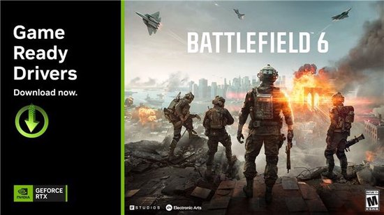 Alien: Rogue Incursion和《戰(zhàn)地風(fēng)云 6》(Battlefield 6)首發(fā)支持DLSS 4，全新GeForce Game Ready驅(qū)動及FBC: Firebreak更新