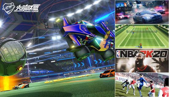 在海外十分普及的体育运动题材游戏