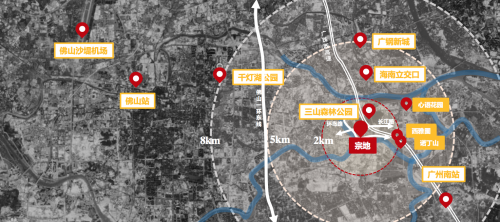 南海区电竞文创产业中心地处大湾区核心位置