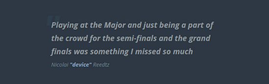 只是在Major现场成为观看半决赛和决赛的一员我想我错过了很多