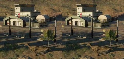 左：关闭DLSS技术 右：开启DLSS技术