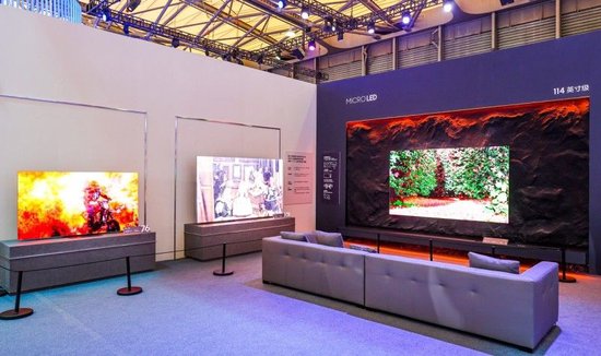 三星76英寸、101英寸、114英寸MICRO LED