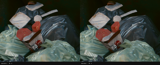 DLSS 3 OFF|DLSS 3 ON