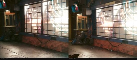 (DLSS 3.5 OFF/DLSS 3.5 ON)