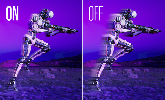 新一代动态模糊减少技术