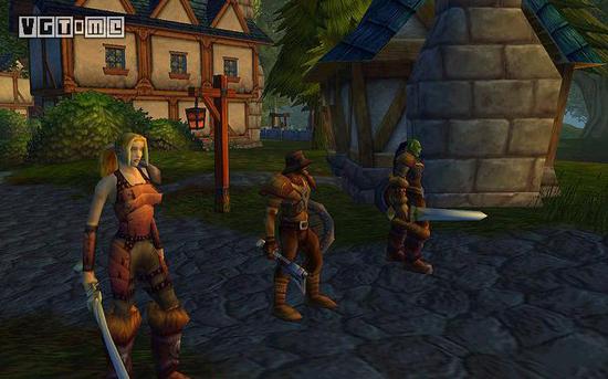 《魔兽世界》最早的人类村镇设计