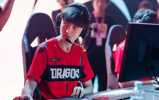 上海龙之队的输出选手Fleta，2020赛季联赛MVP的获得者，在季后赛比赛中