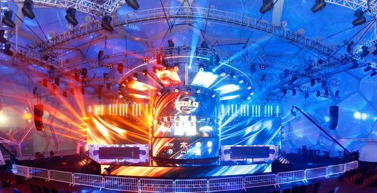 水立方中举行的2017黄金世俱杯