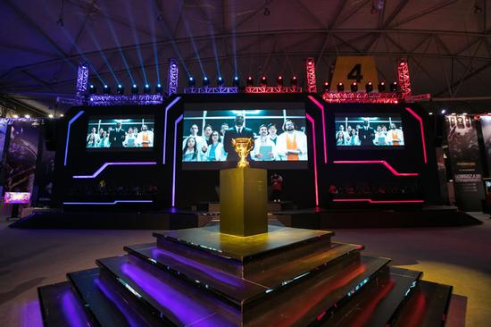 （TGC2017竞技场展区）