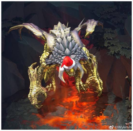 dota2更新:天梯奖章图标更新,肉山带起圣诞帽