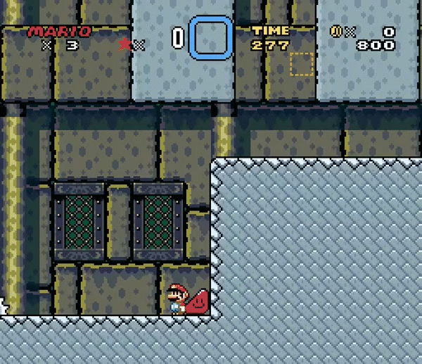 这个可怕的锯子...闯关的时候让我超困扰的锯子居然也是用熘滑梯的方式可以...解决掉，跟我说！这不是钢铁般的屁屁是什么~