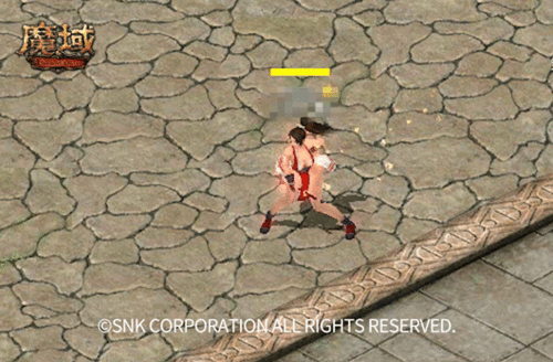 魔域游戏中的不知火舞曝光让人想舔屏