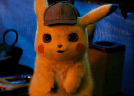 今日上映的《大侦探比卡丘》表情萌图